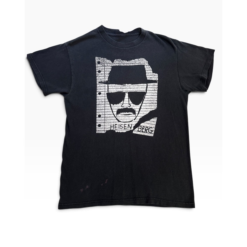 Delta Breaking Bad Heisenberg T-Shirt Men M Black Graphic Walter White TV Show